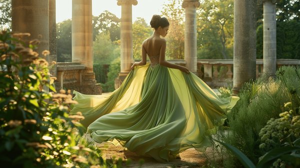 Élégance naturelle: trouver votre robe vert sauge